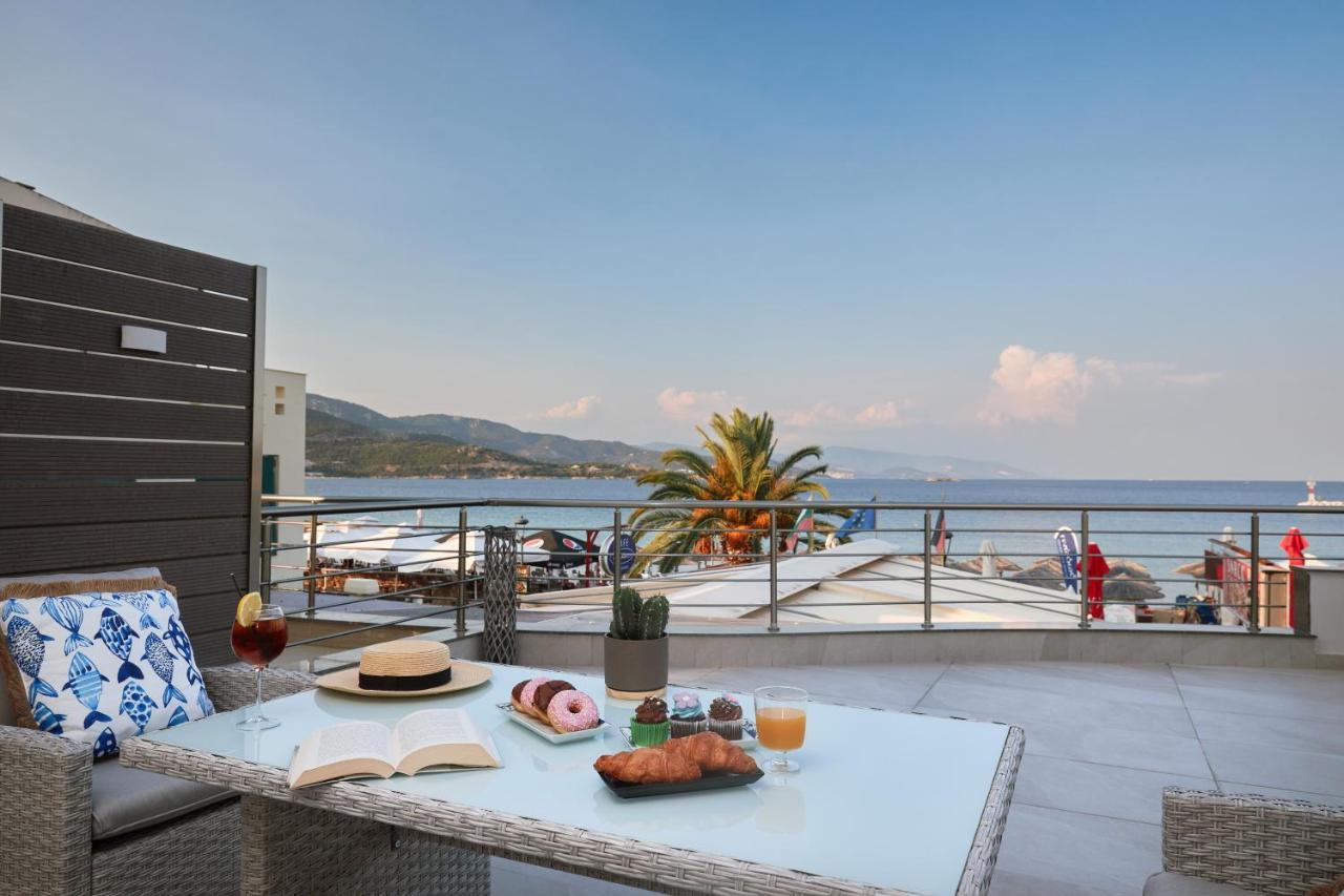 Horizon Seaside Living Leilighet Nea Iraklitsa Eksteriør bilde